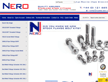 Tablet Screenshot of nero.co.uk